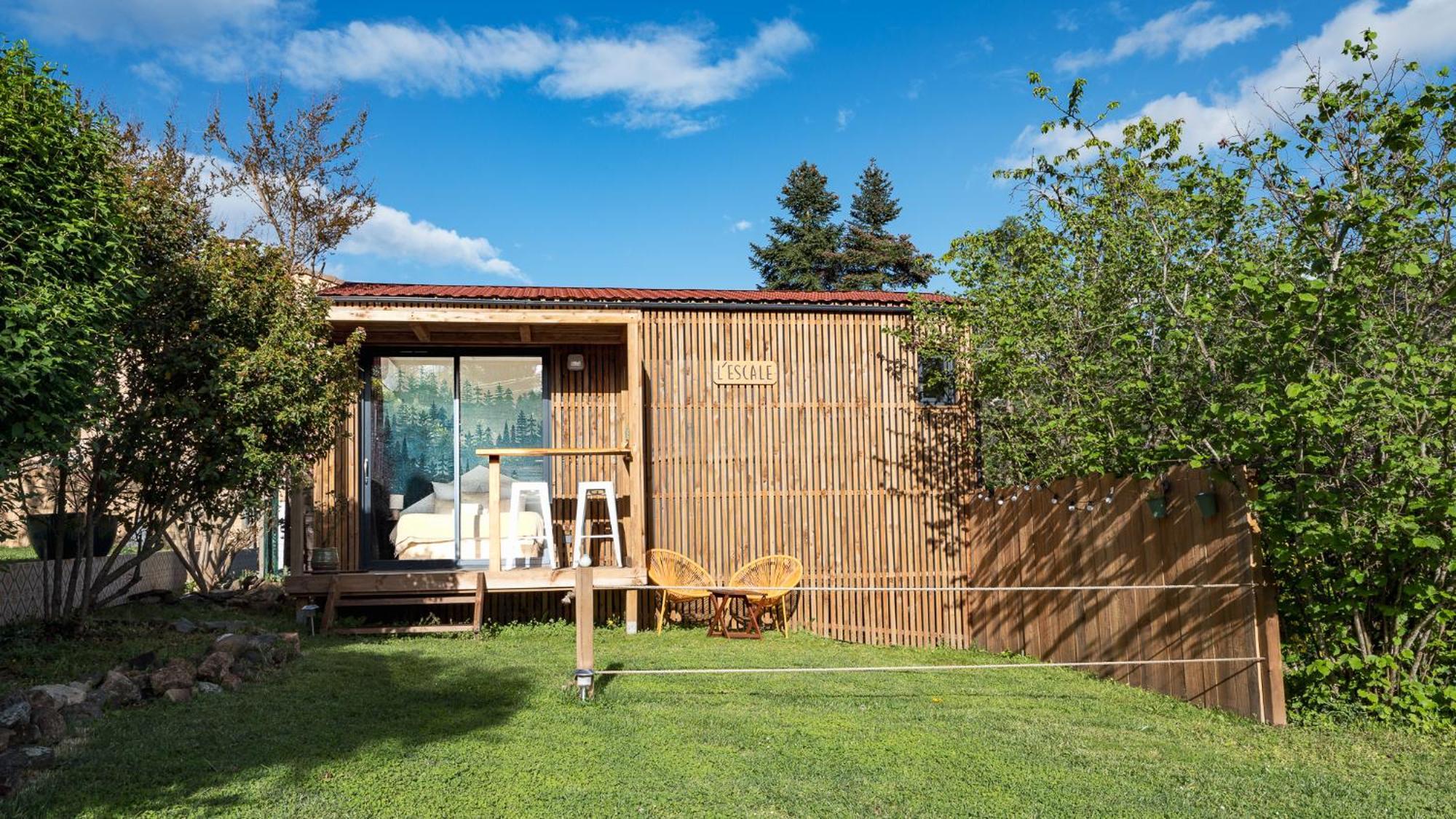 L'Escale - Les Lodges De Praly Les Ollieres-sur-Eyrieux Luaran gambar